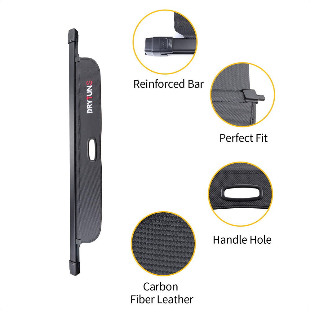 Drytuns extension accessory fills gaps between rear seats for better coverage.