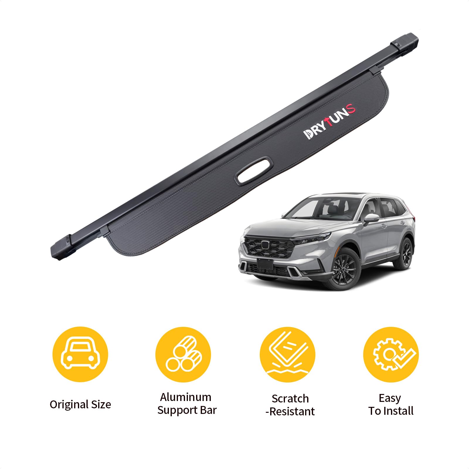 Drytuns with-hooks version offers extended coverage for complete trunk privacy.