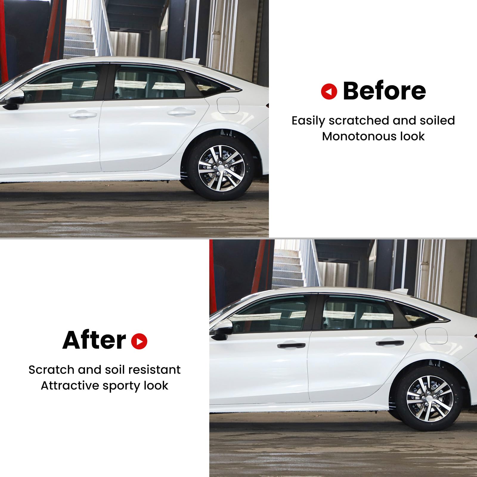 Drytuns door handle cover for Accord front-right guards wear on commutes.