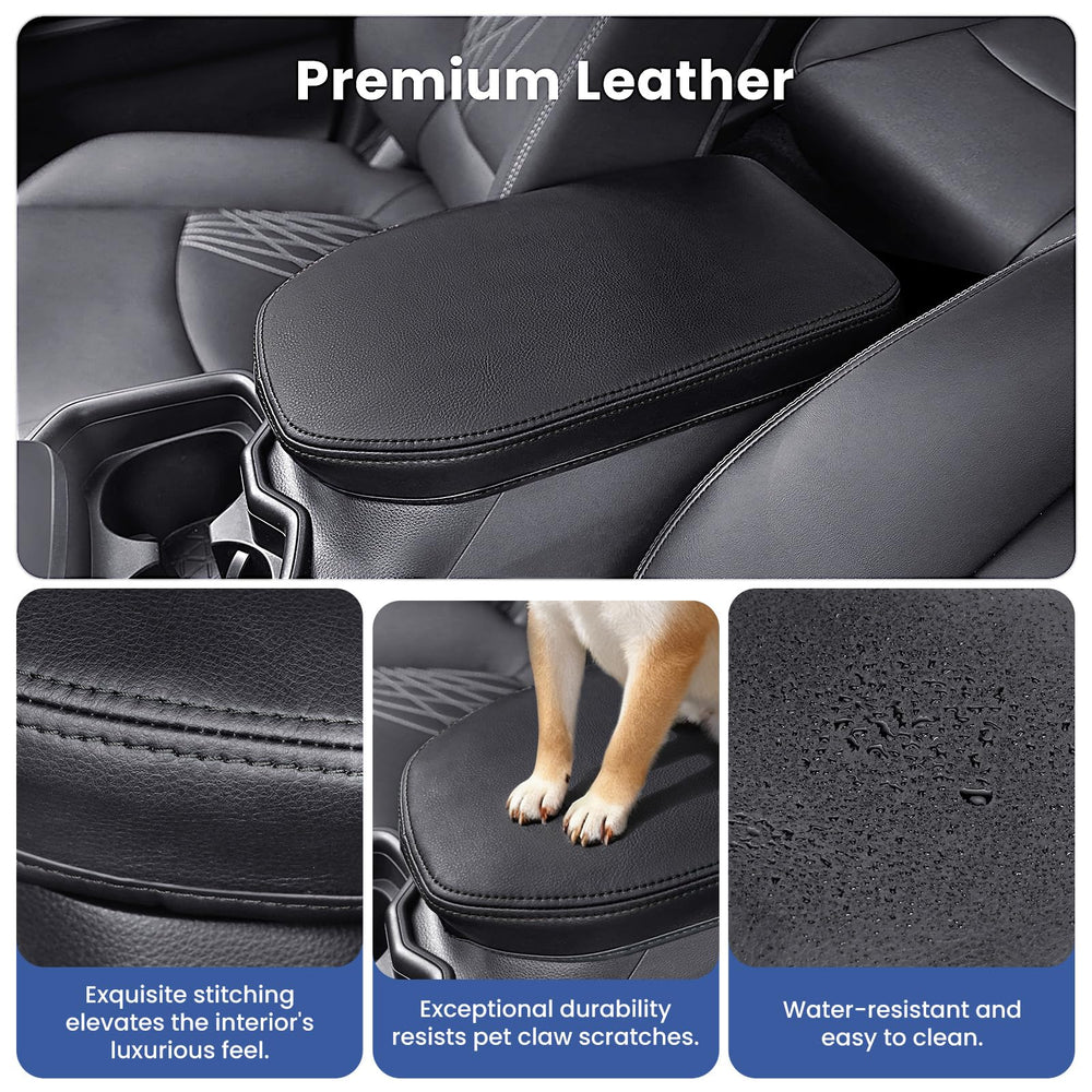 Drytuns RAV4 center console cover guards against grease and spills.