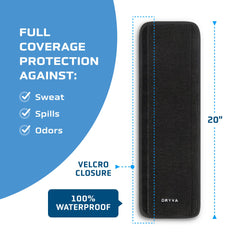 Dryva Seat Belt Cover plush padding adds soft support on long drives.