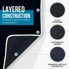 DryvaSeat machine-washable design makes cleanup quick after workouts or trips