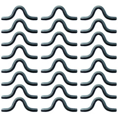 DSBGKJI weld-on safety chain clip closeup showing durable carbon steel construction for trailer reliability