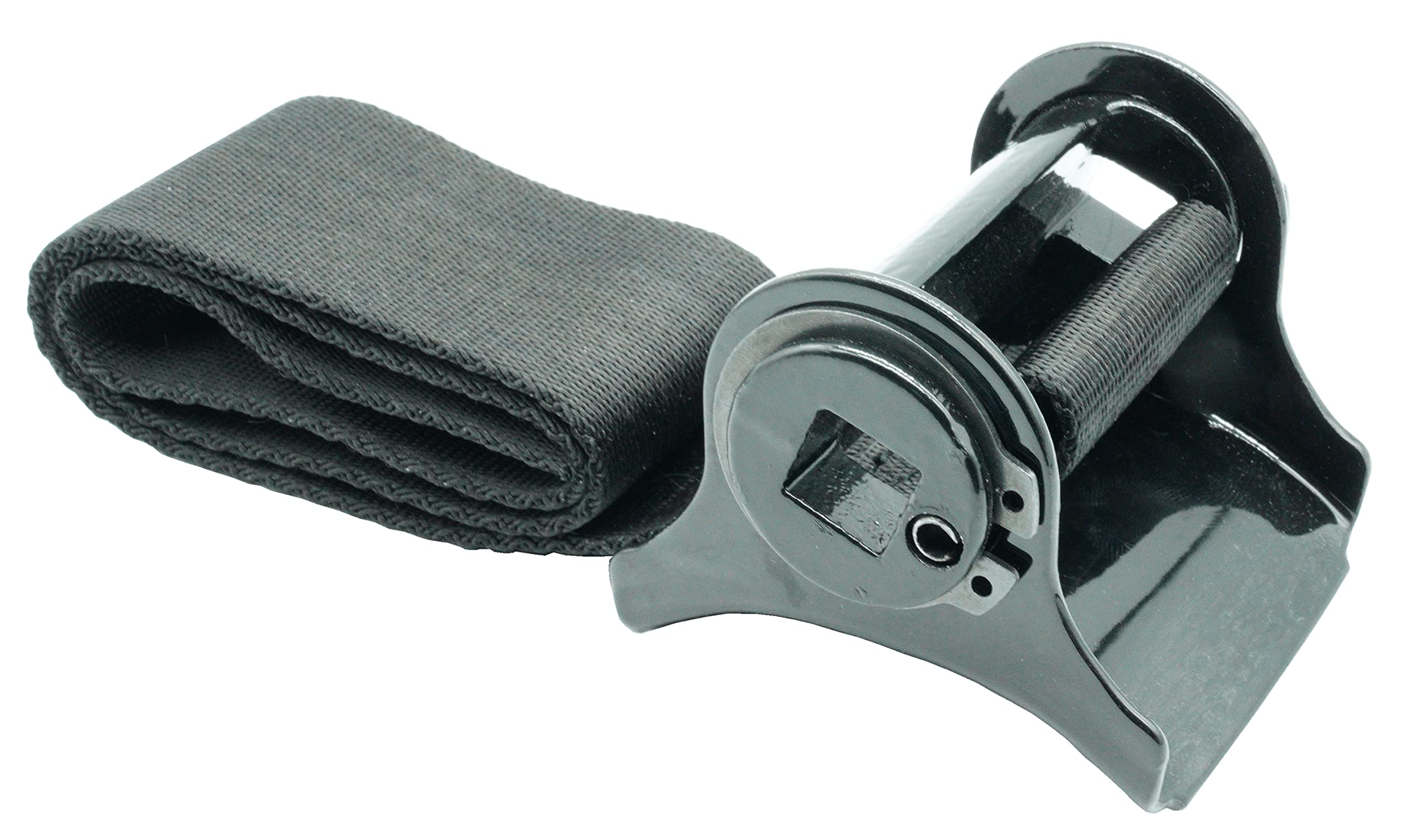Dsnaduo filter strap wrench in action, showing quick interchangeability with multiple filter models