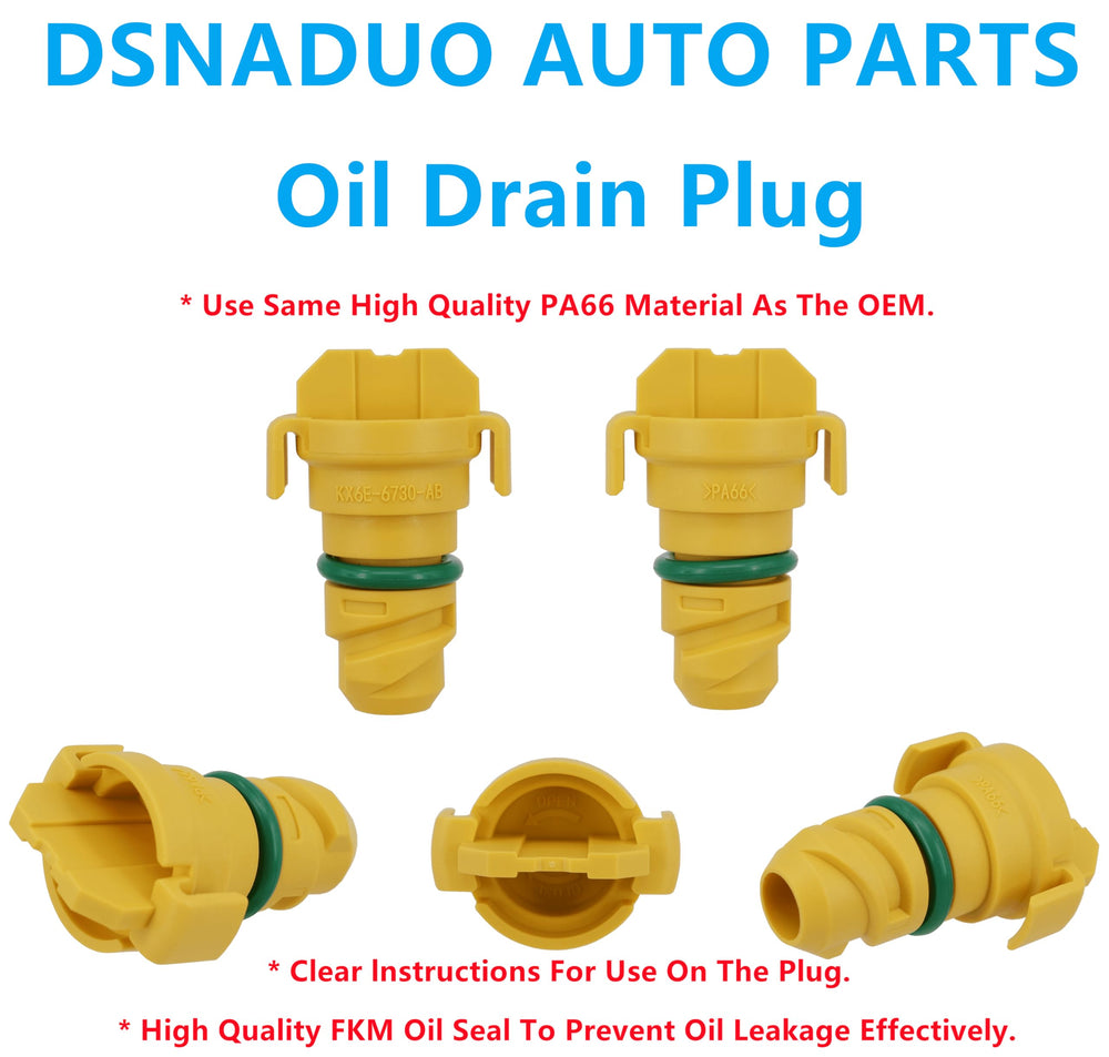Dsnaduo Ford F-150 compatible plugs ensure reliable oil changes