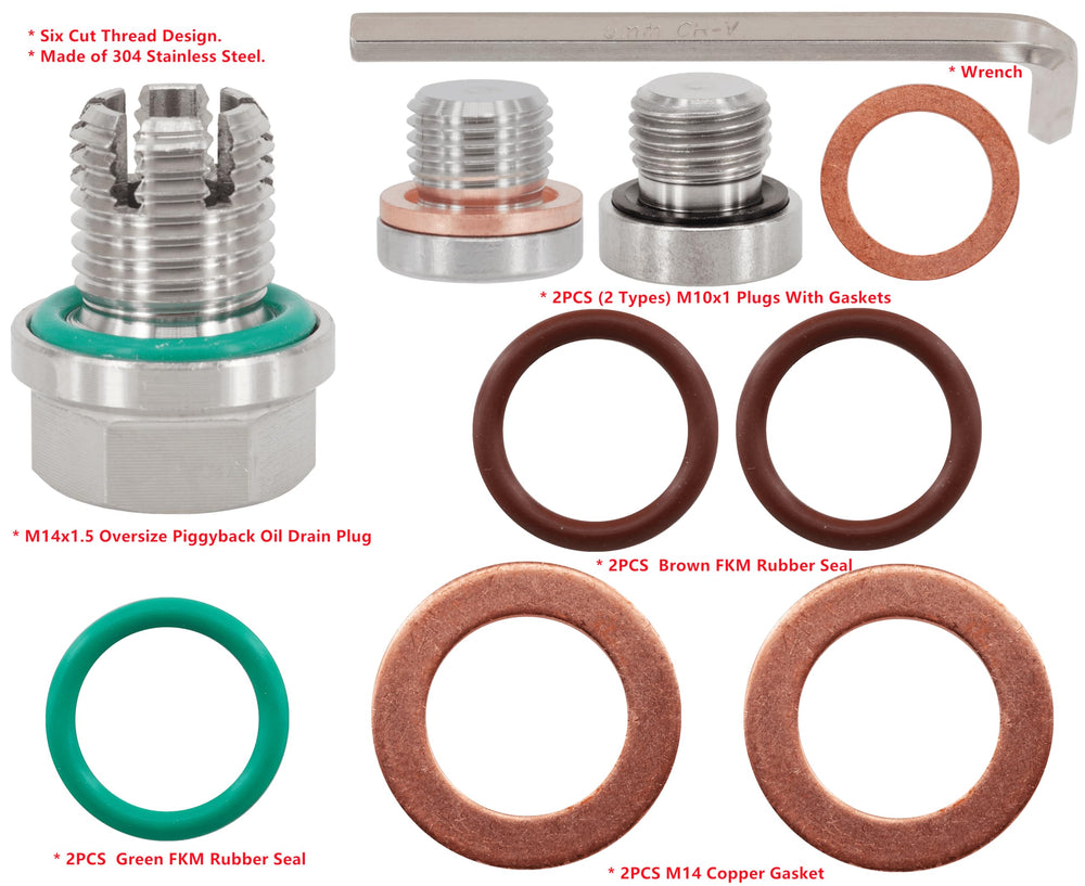 Dsnaduo stainless steel self-tapping assembly demonstrates durable threading.