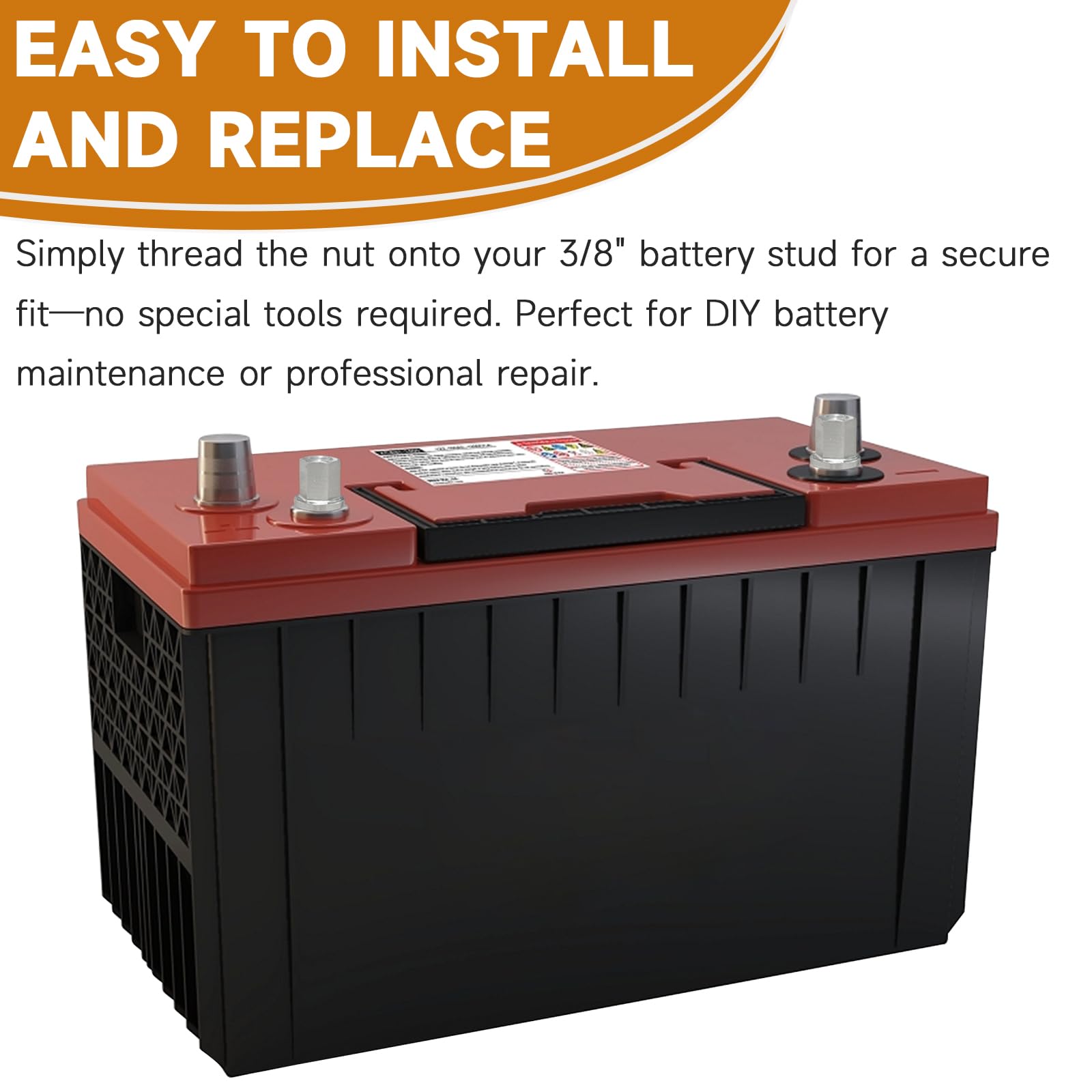 Dsyboko compatible with trucks, RVs, boats for secure battery connections.