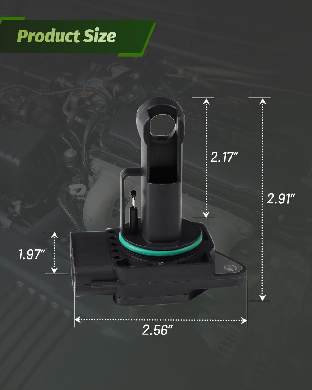 DTMAP MAF sensor fitment guide indicating Toyota and Lexus compatibility.