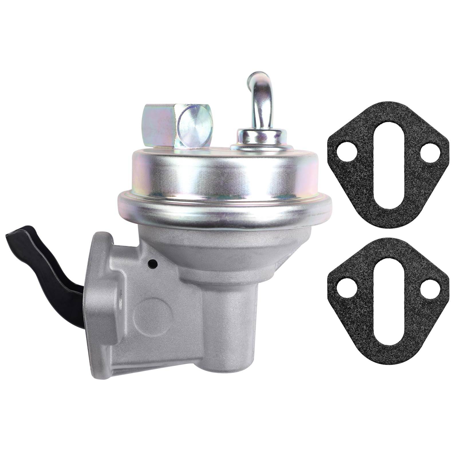 DTMAP mechanical fuel pump for Carter M6624 shown in mounting view for reliable GM engine fit.