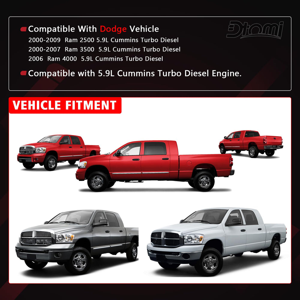 Dtomi 59 Cummins fuel-filter for Ram 3500 — supports clean fuel flow
