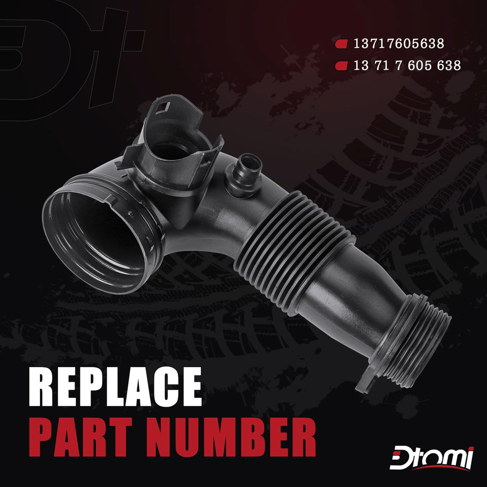 Dtomi compatibility label indicates model fit for multiple BMW 2.0L trims