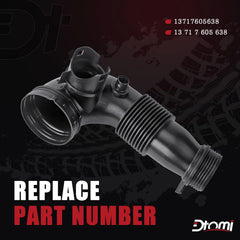 Dtomi compatibility label indicates model fit for multiple BMW 2.0L trims