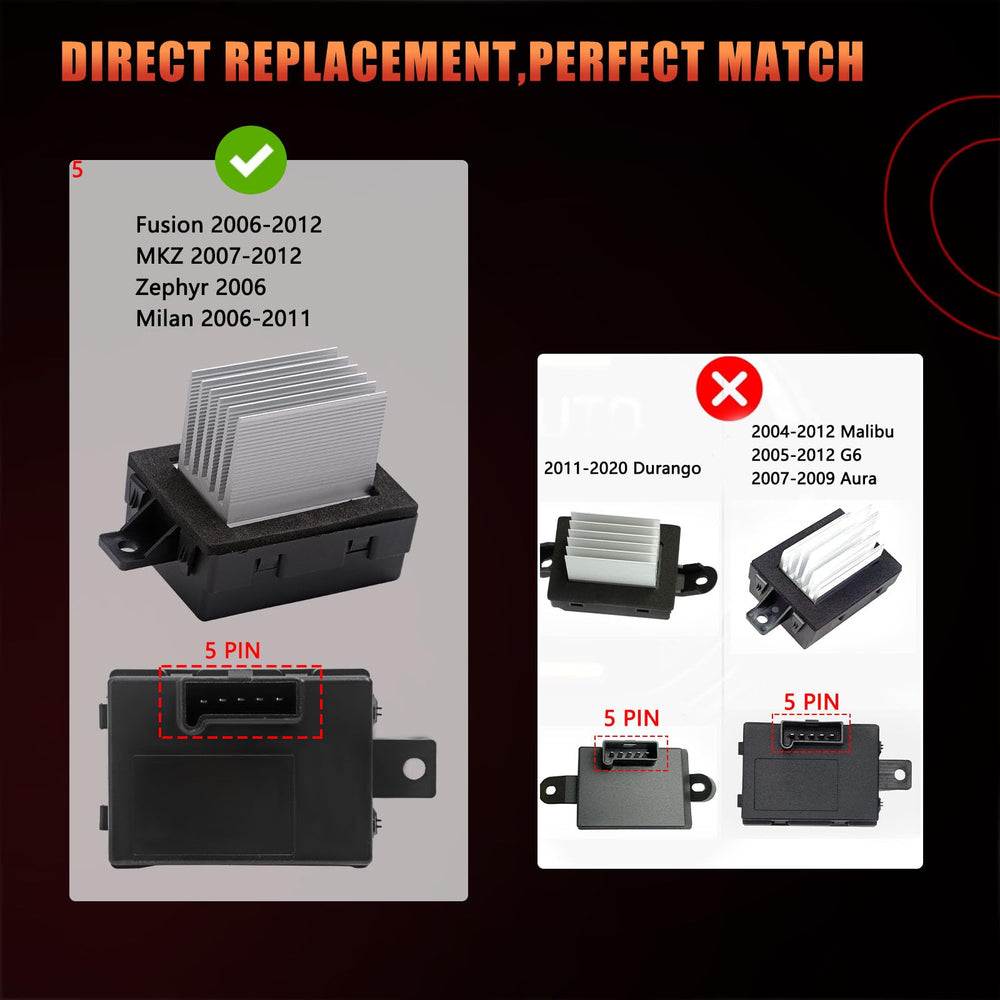 Dtomi resistor package includes connectors ready to install