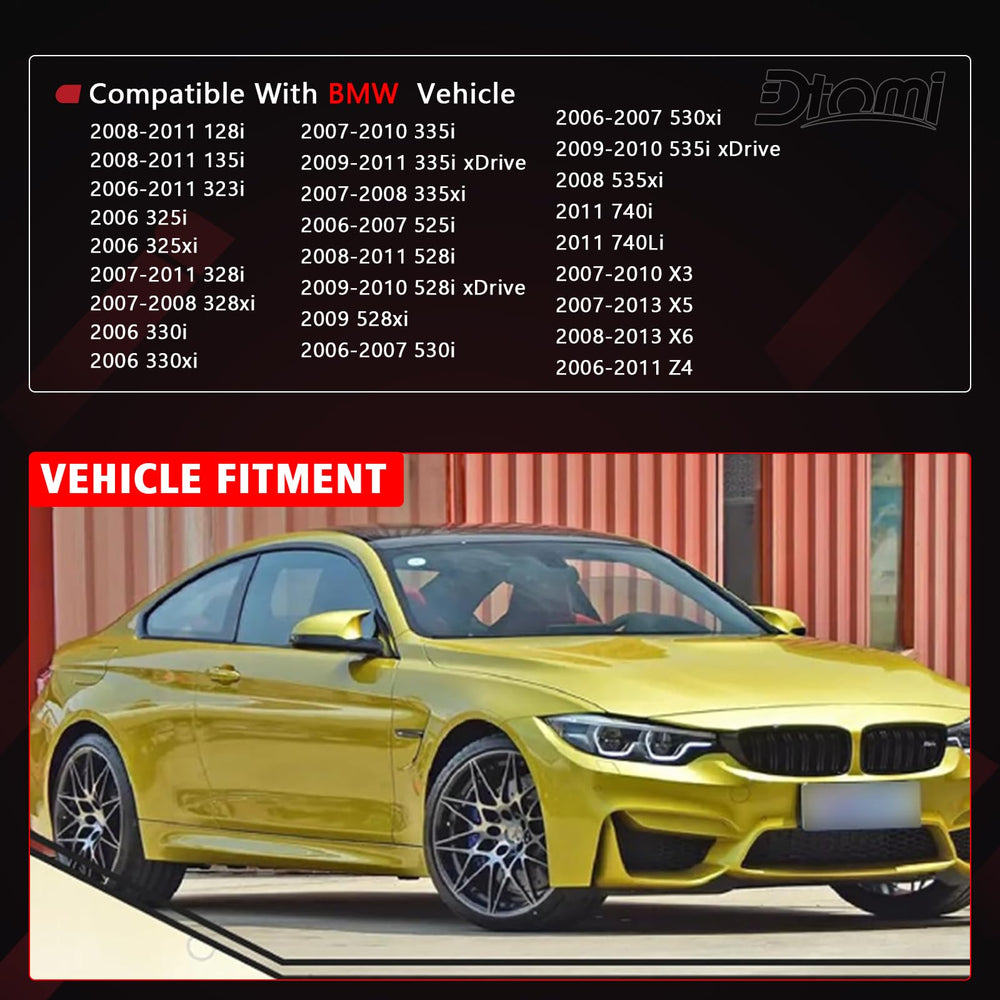 Package includes one oil filter housing cover cap for BMW compatibility