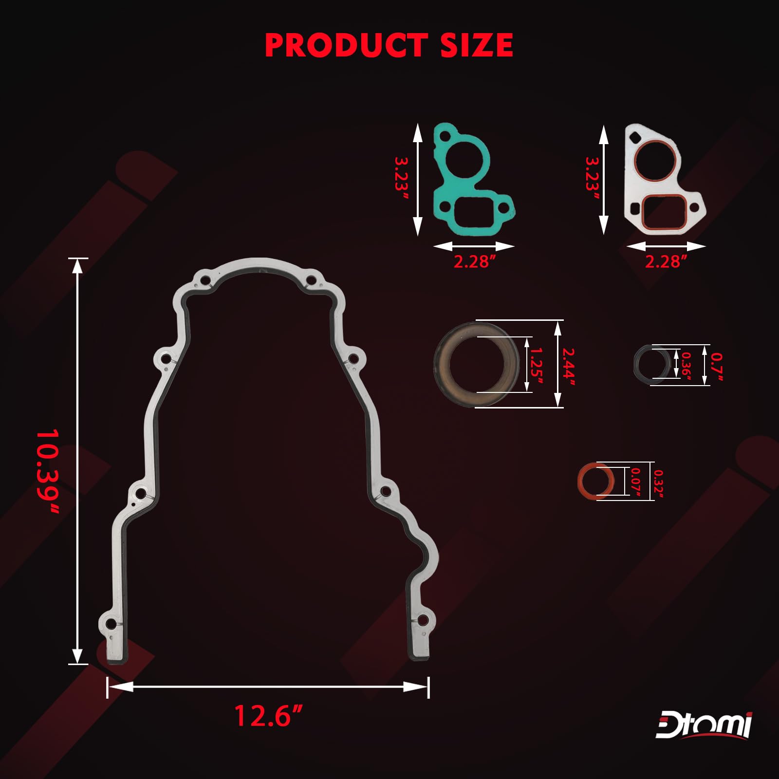 Dtomi compatible Chevy GMC Cadillac image highlights broad vehicle compatibility.