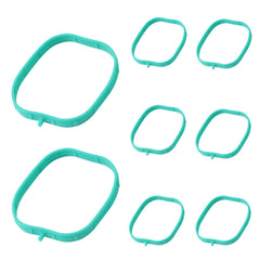 Dtomi 8-piece intake gasket kit close-up showing silicone seal for leak prevention