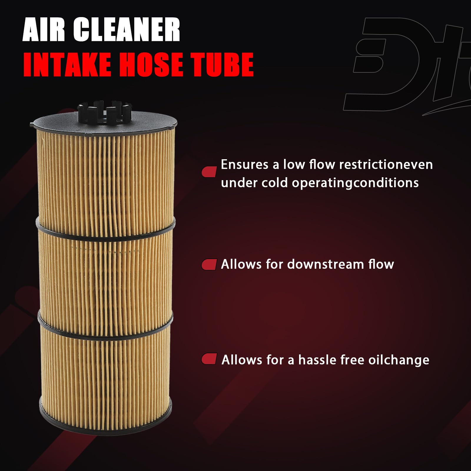 Dtomi filter media cross-section revealing high capacity