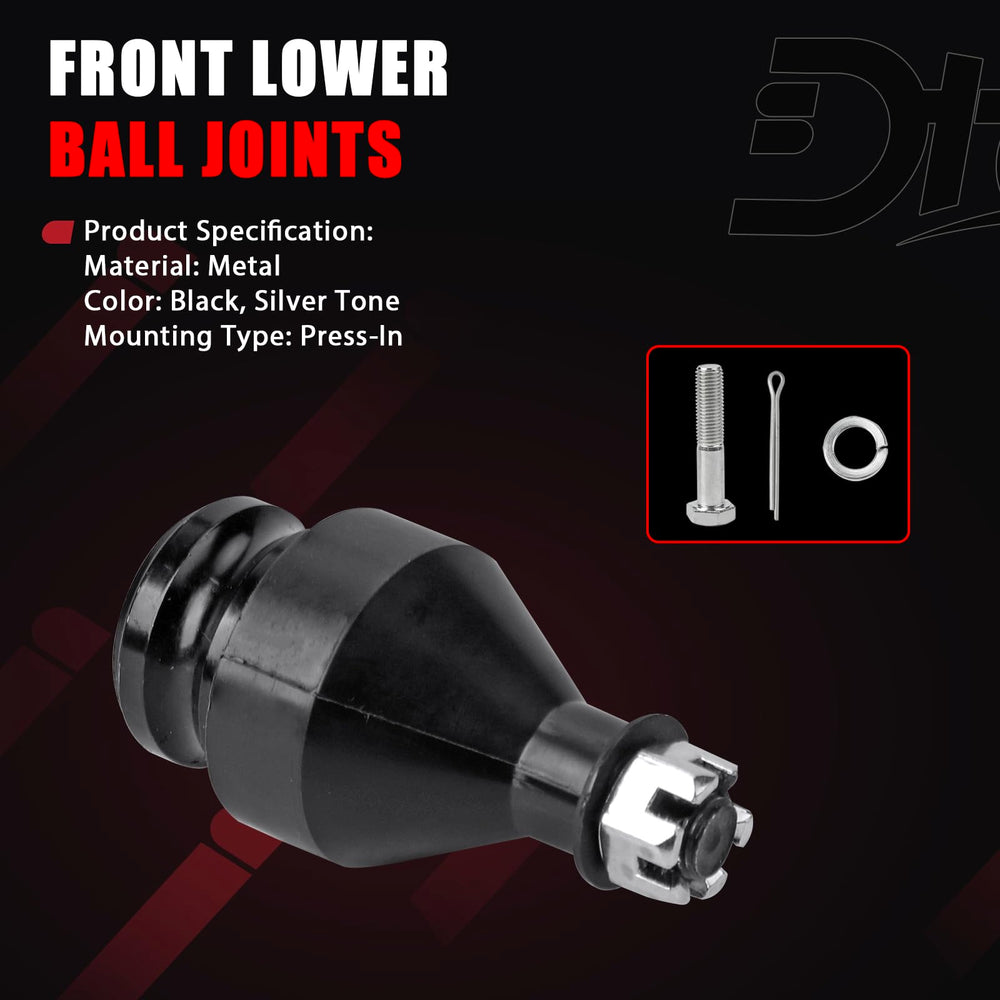 Dtomi front lower ball joint for Baja enhances control and reduces road noise