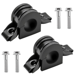 Dtomi front view of stabilizer bar bushings improving steering stability