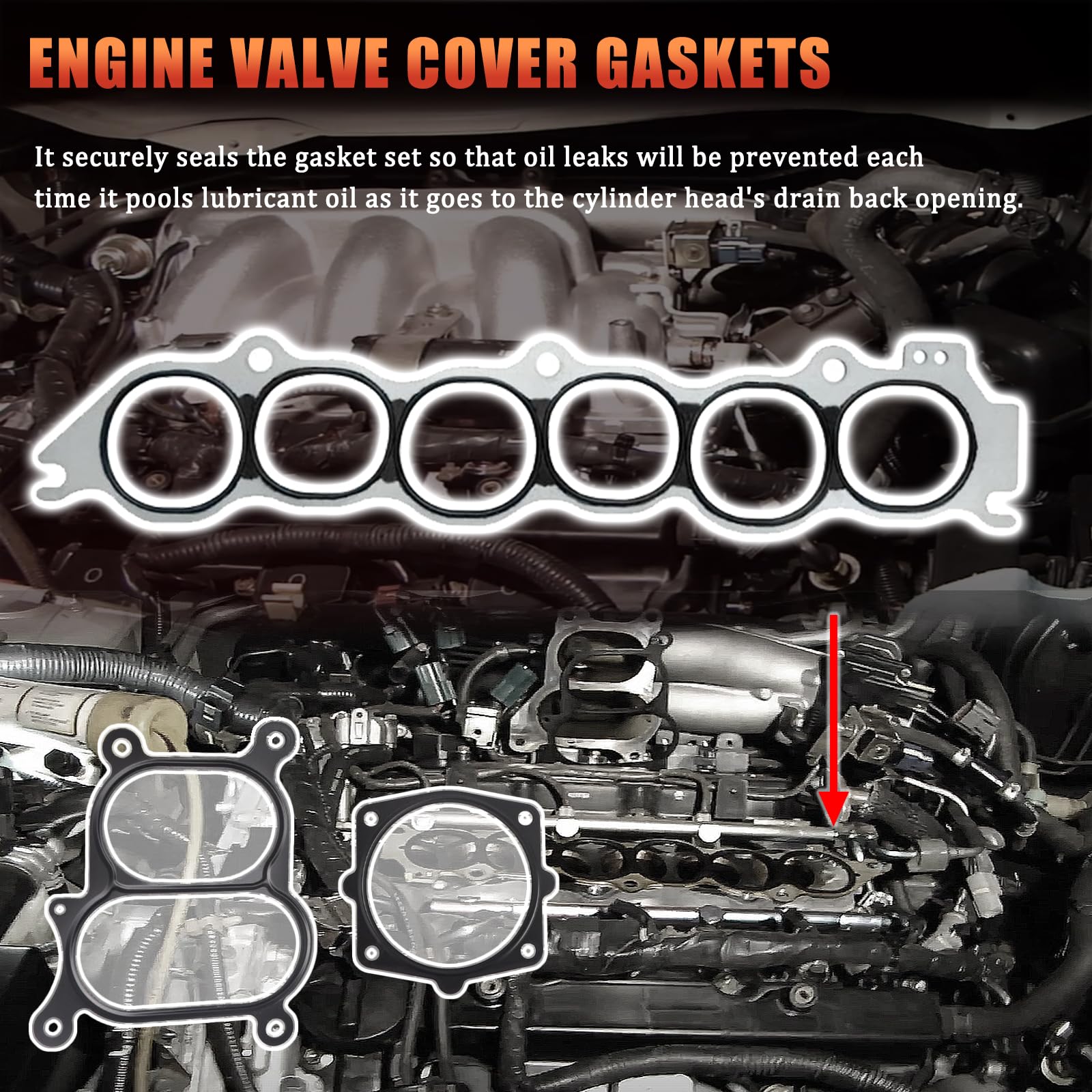 Dtomi gaskets provide high-temperature resistance for long-lasting engine performance.