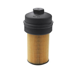 Dtomi oil filter cap fitted to a Ford Excursion engine, ensuring a precise seal