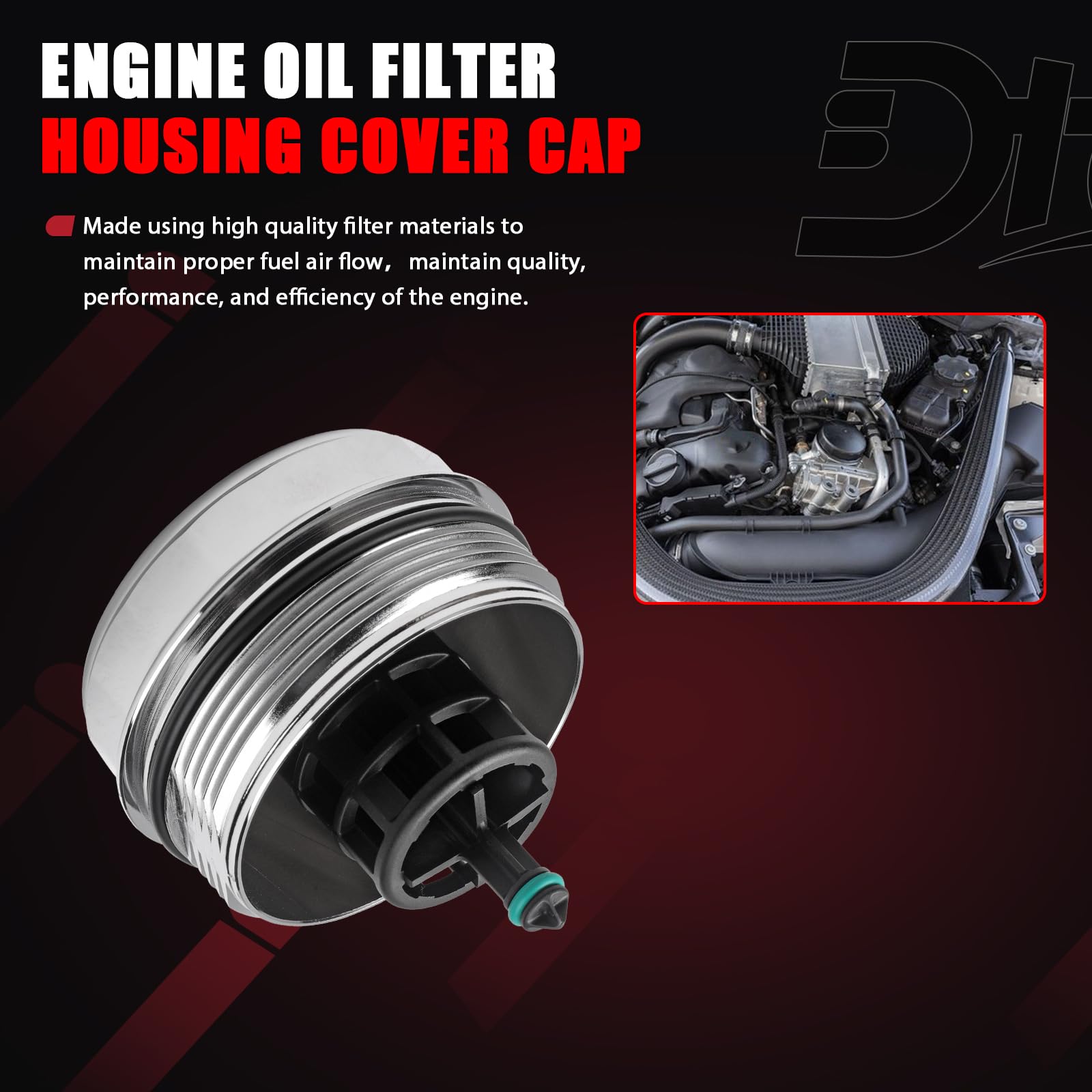 Engine-friendly replacement that supports proper airflow and reliable operation