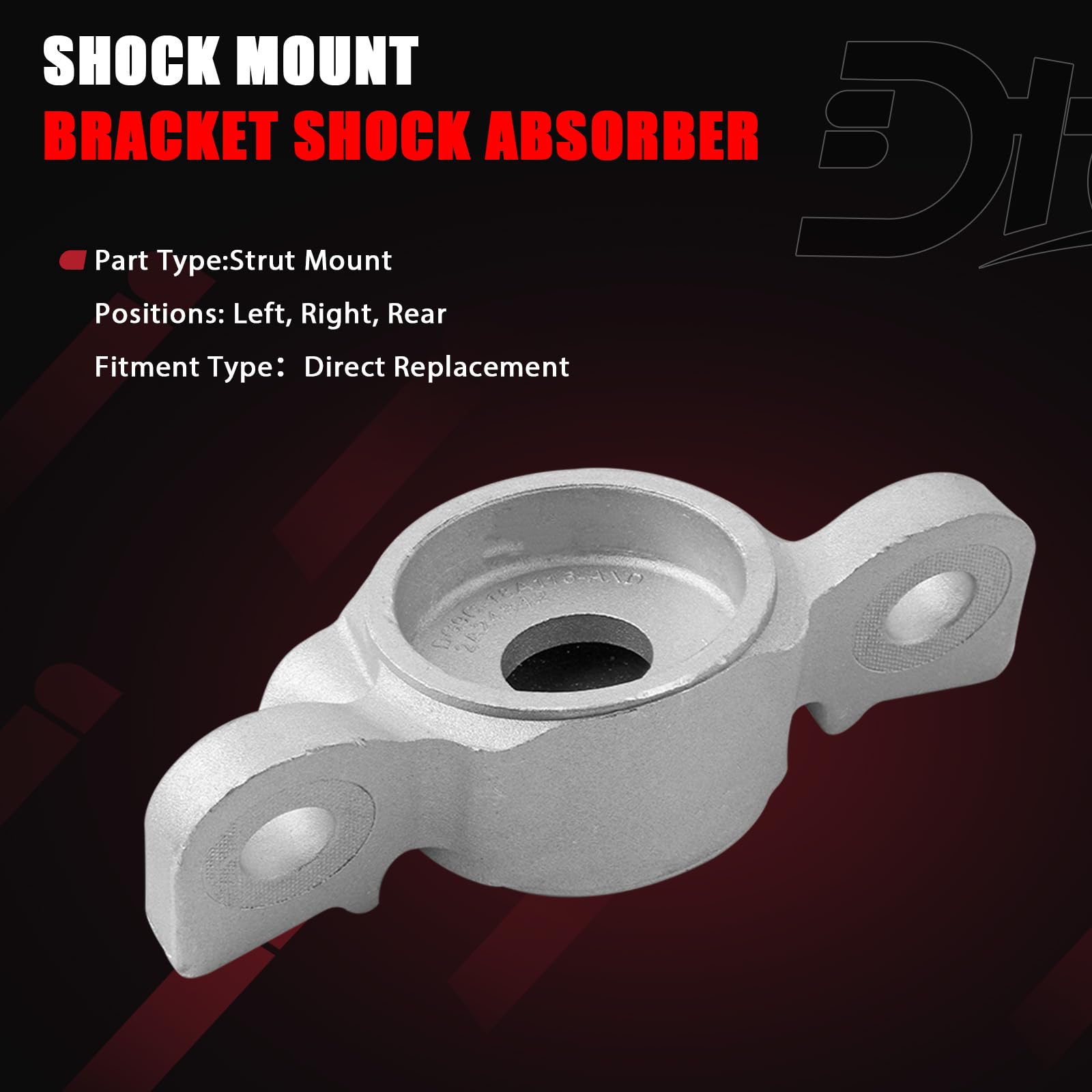 Dtomi rear suspension component under car scene for DIY replacement