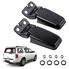 Dtomi rear window hinge left with sturdy aluminum build for reliable liftgate operation.