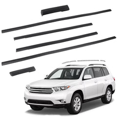 Dtomi roof drip trim molding left side for Highlander, precise fit and finished edge.