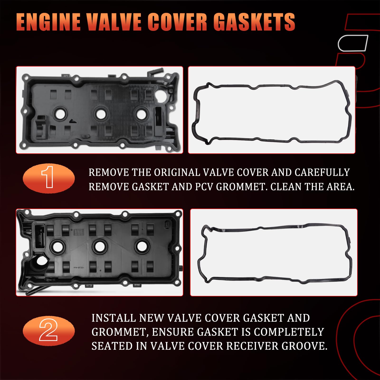 Dtomi silicone gasket material offers high-temperature resistance and durable sealing.