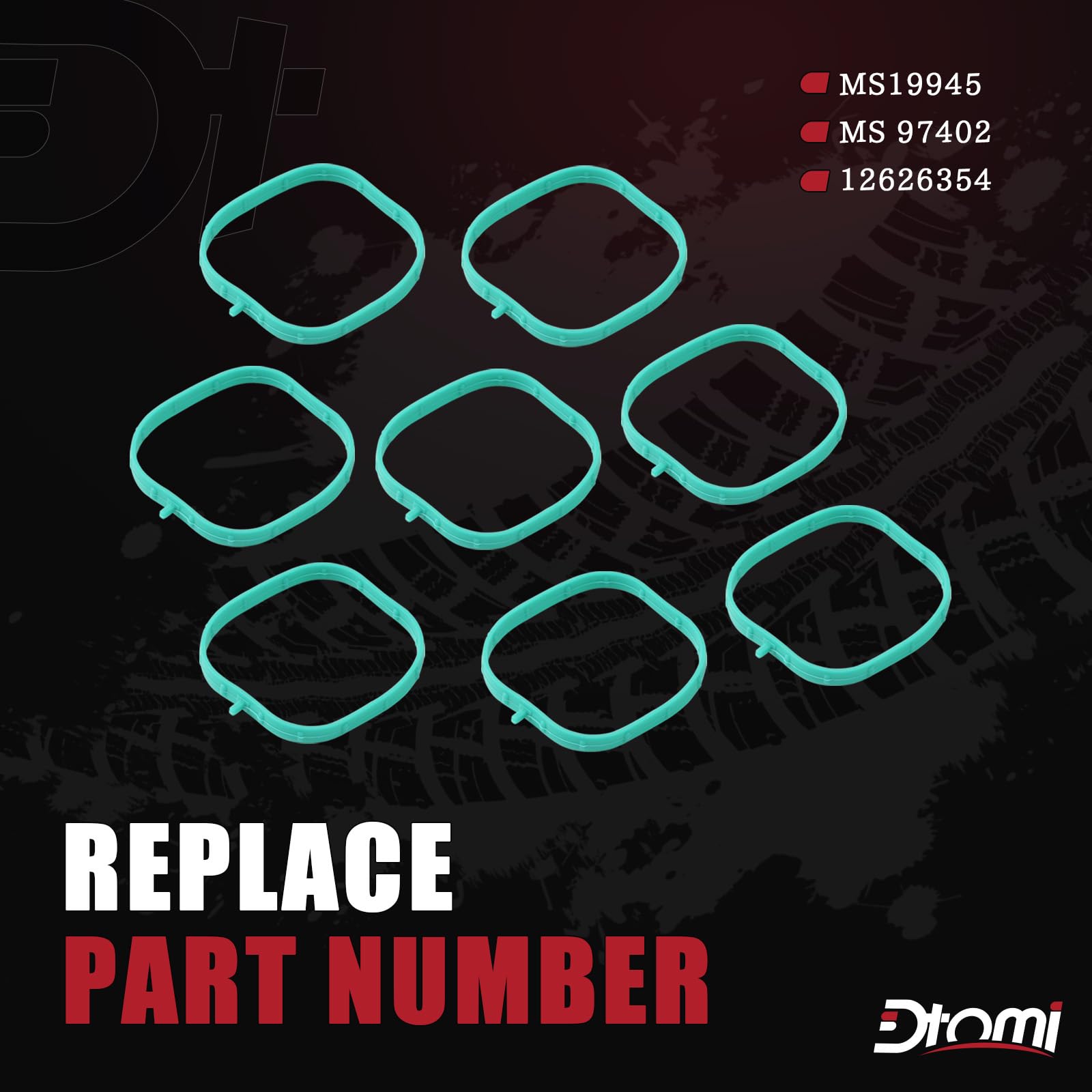 Dtomi silicone seal material close-up highlighting high-temperature resistant gasket