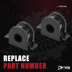 Dtomi sway bar bushing rear close-up showing durable construction.