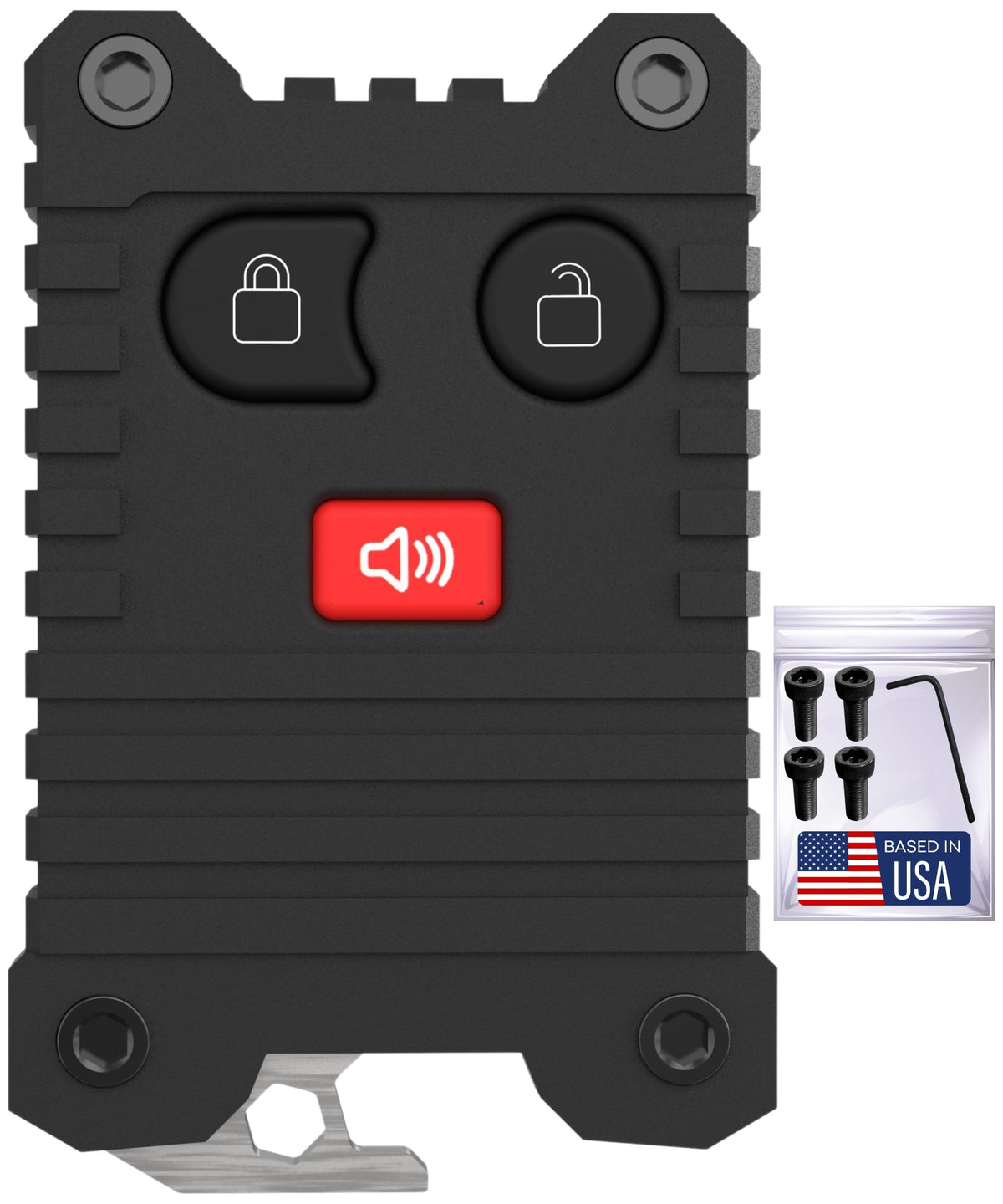 Dubbs Hardware Ford fob case for 3-4 button offers snug, protective fit.