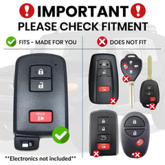 Dubbs Hardware heavy-duty key fob case for Tundra guards against impacts during daily use