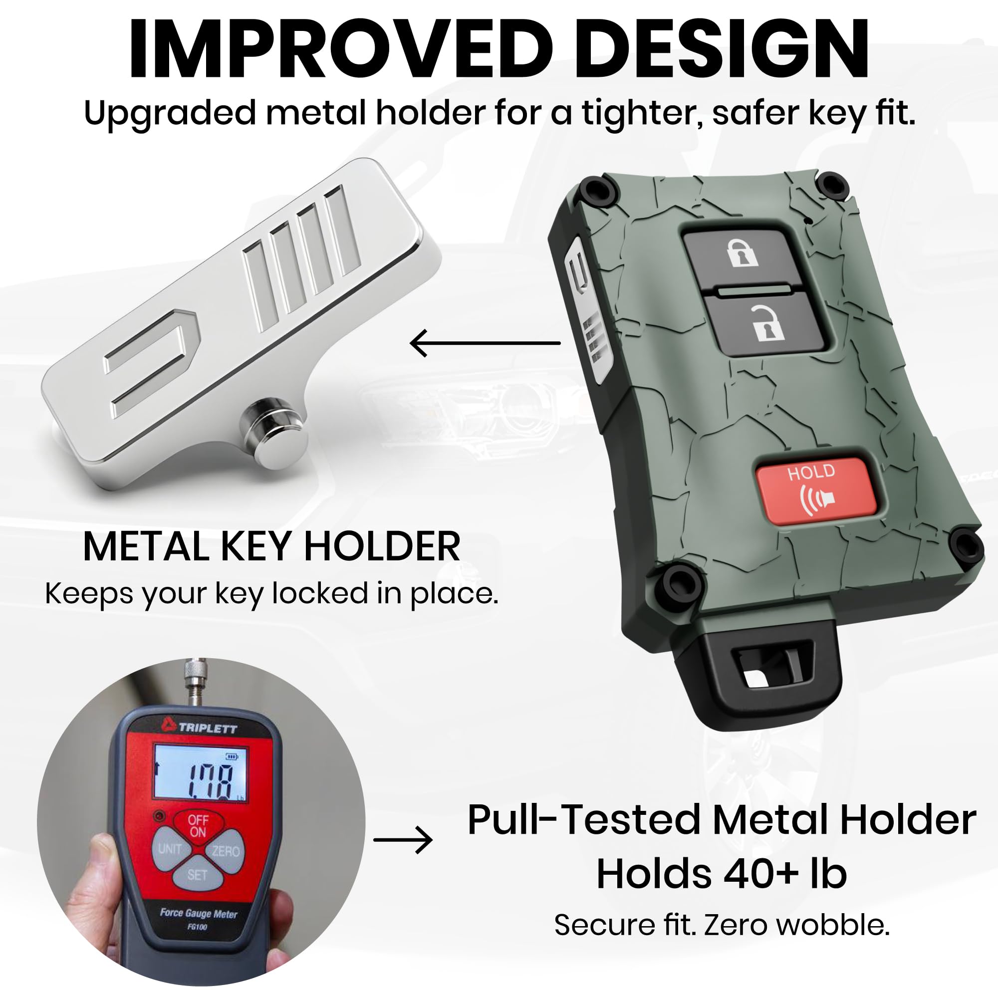 Dubbs Hardware installation tools included key fob case simplifies quick setup