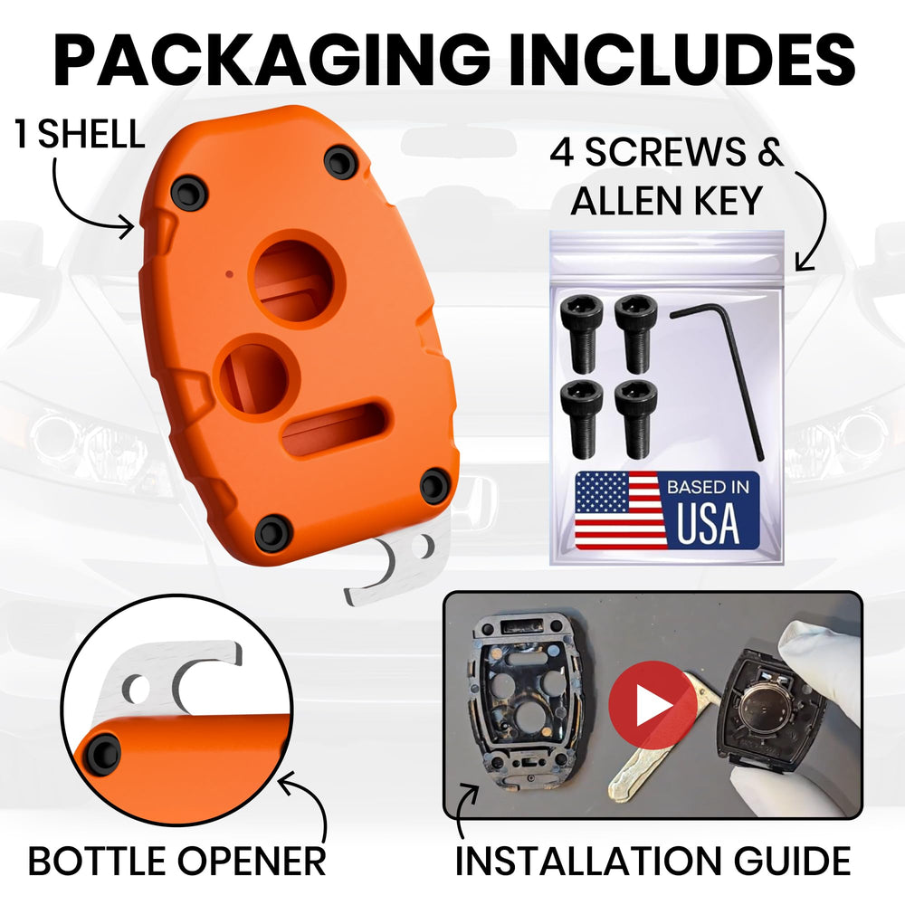Dubbs key fob shell easy DIY install with hex key included