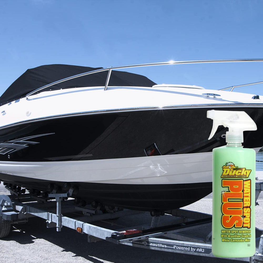DUCKY PRODUCTS Water Spot Plus easy application steps for quick detailing