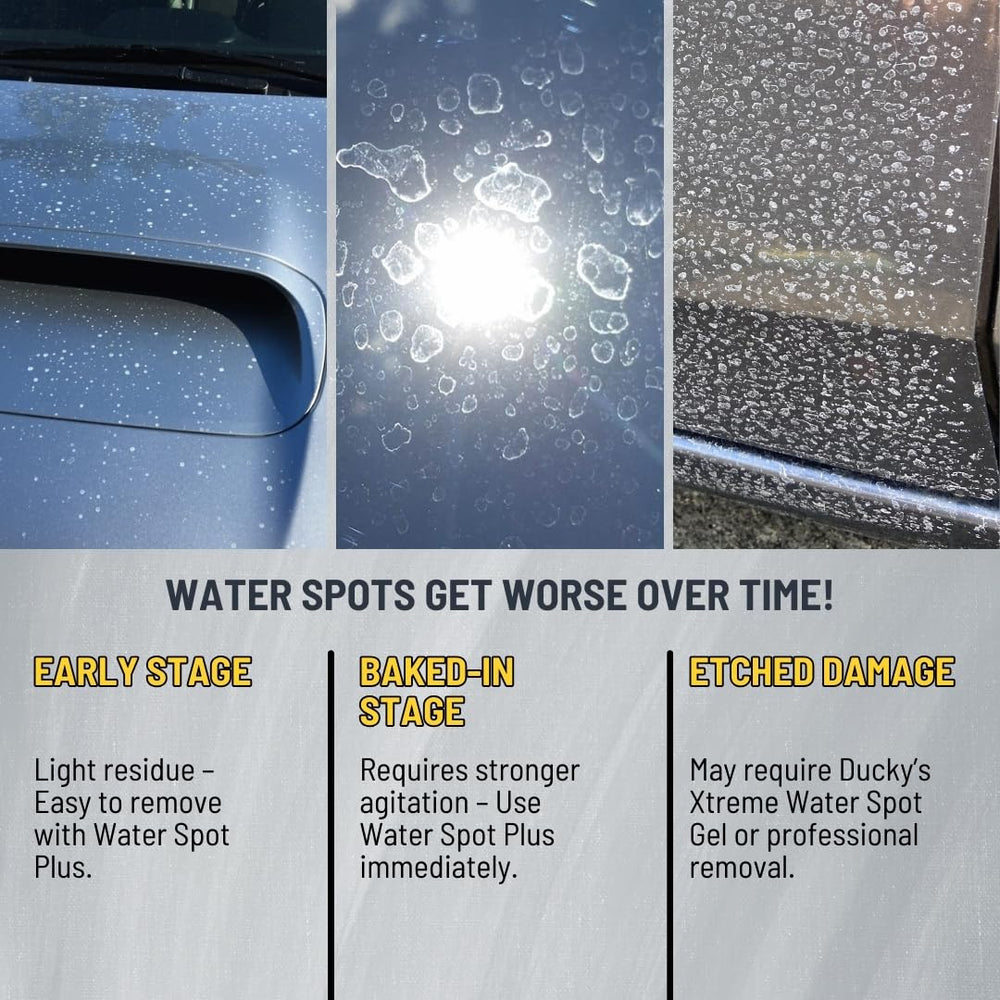 DUCKY PRODUCTS Water Spot Plus delivers a high-gloss detail in one pass