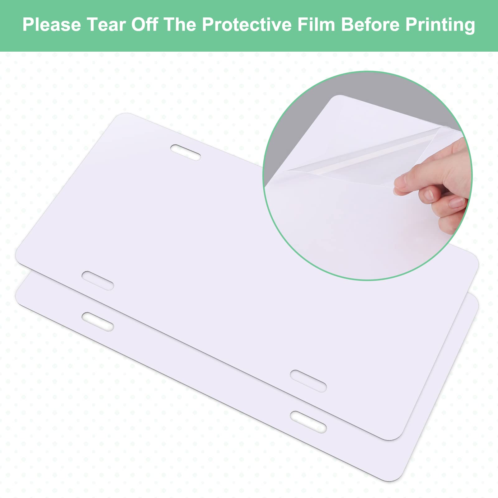 DUDSOEHO sublimation plates compatible with heat transfer, screen, UV, laser printing.
