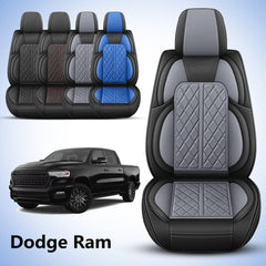 DuDuWang Ram quad cab seat cover shields fur, spills, and scratches.
