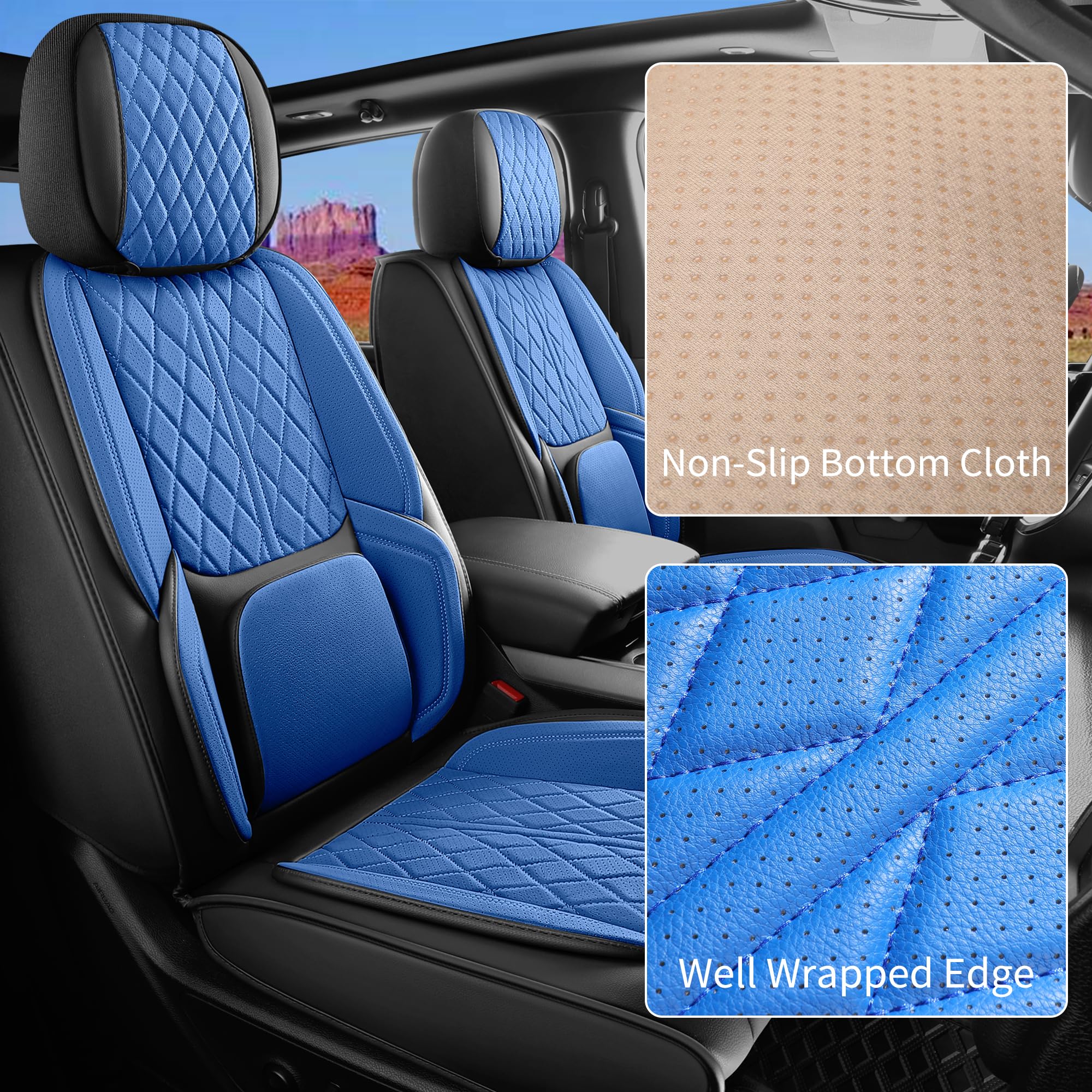 DuDuWang memory foam lumbar support enhances driving comfort.