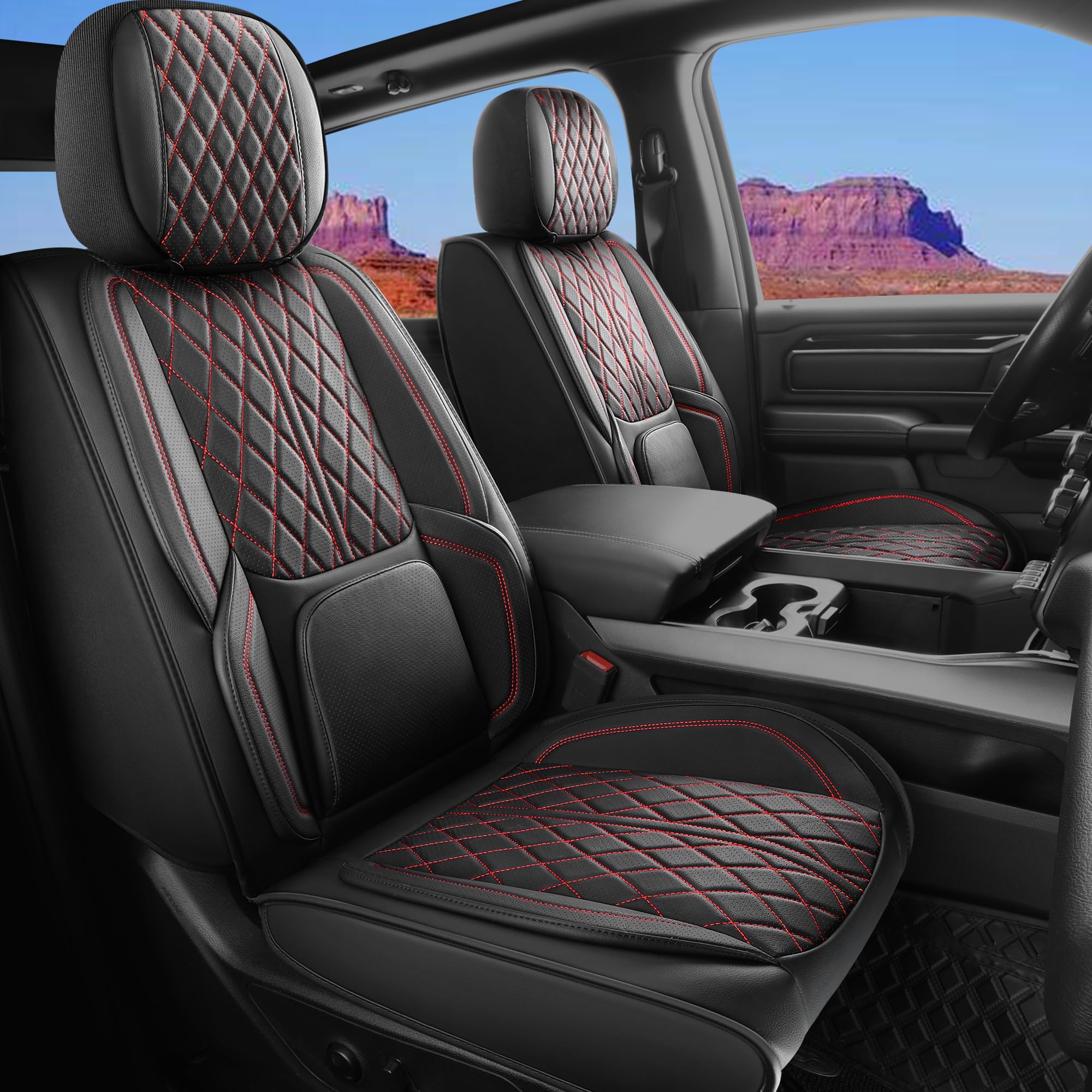 DuDuWang Ford F-150 front seat cover with precise fit and protection