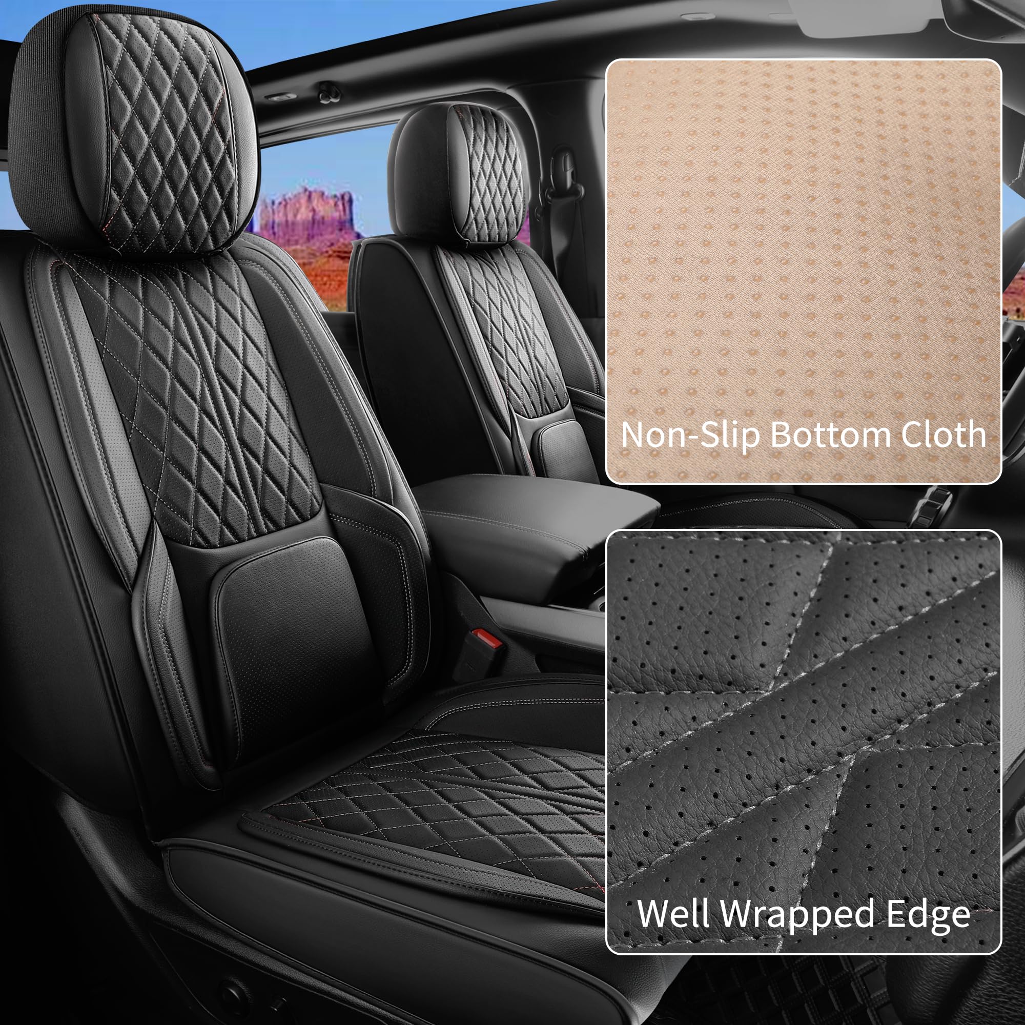 DuDuWang memory foam lumbar support improves comfort on long drives.