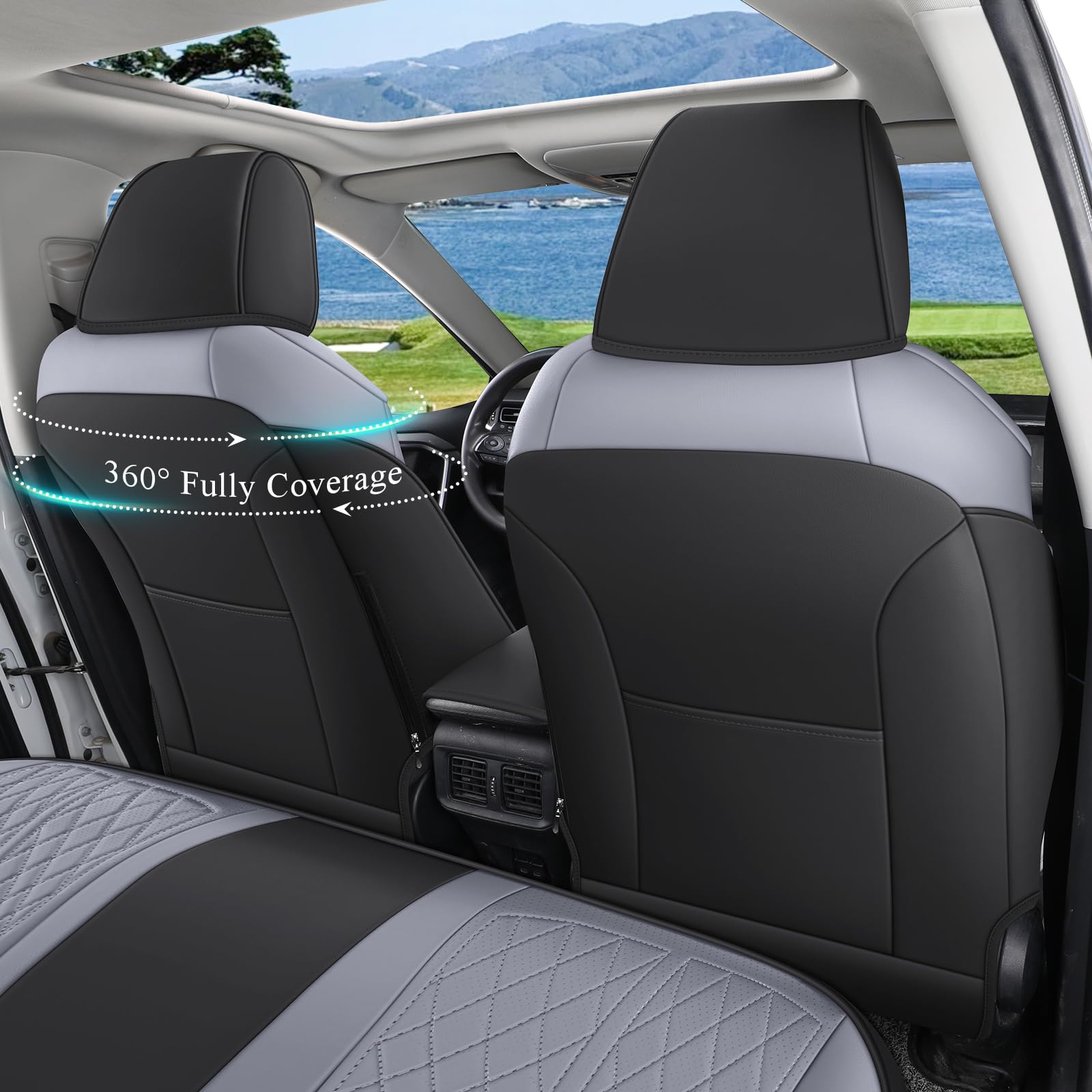 DuDuWang Rav4 seat covers are easy to install, upgrading your cabin in minutes.