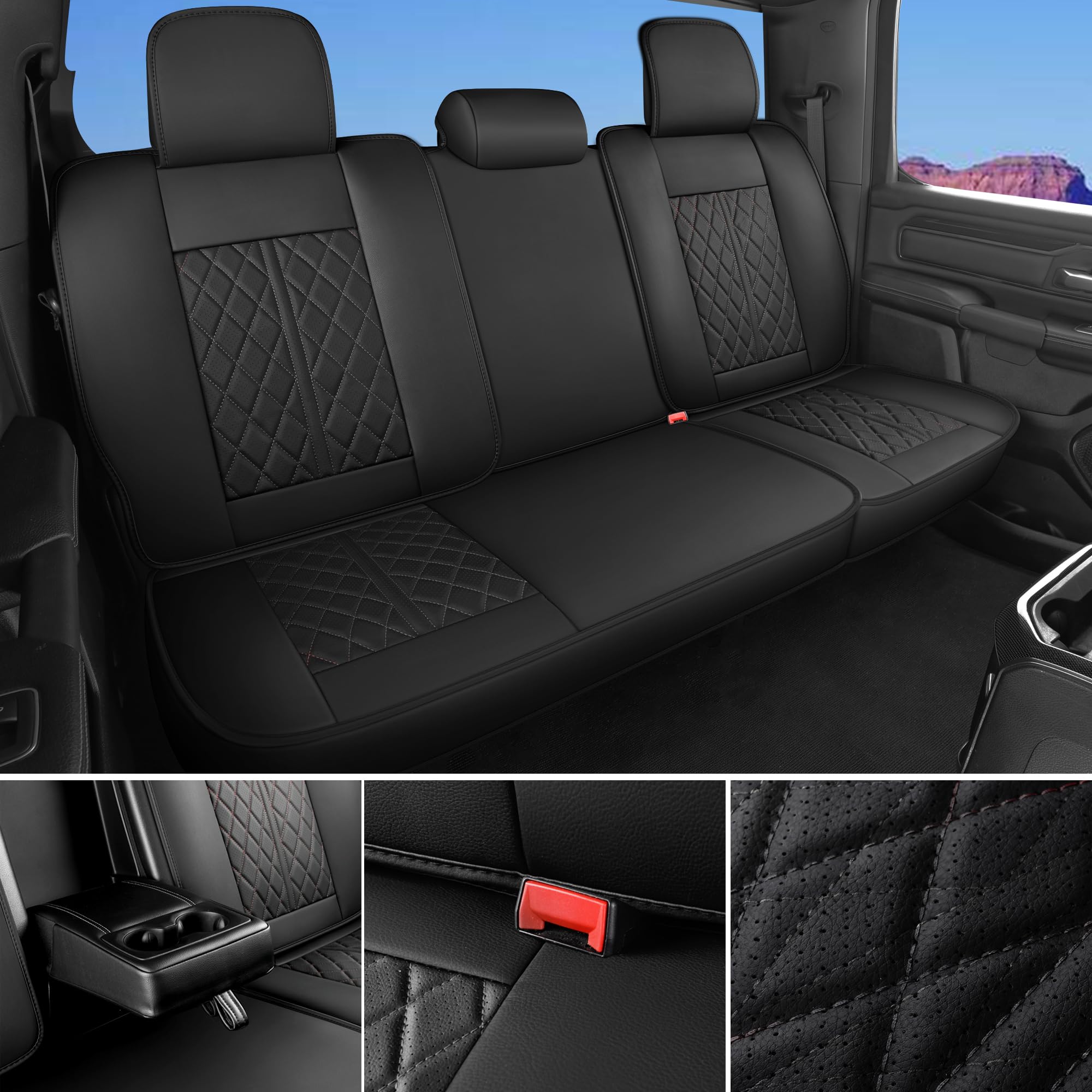 DuDuWang premium faux leather feels silk-smooth and durable.