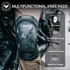 DUHAN knee pads with dual-layer EVA padding for shock absorption.