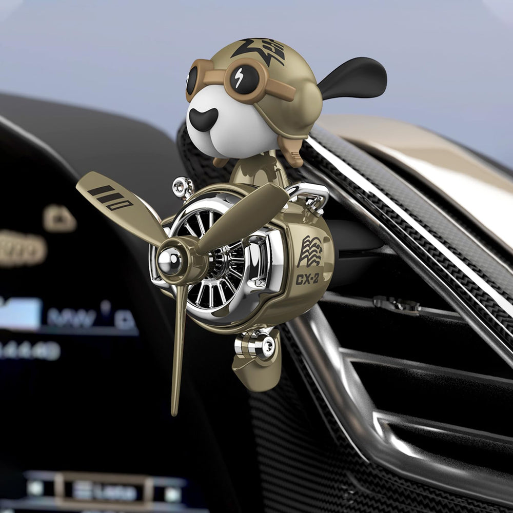 DUHKHAS cabin diffuser serves as cute decor for vehicles.