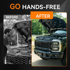Dukuge front-right strut for Ford F-550 delivers confident hood hold during maintenance.