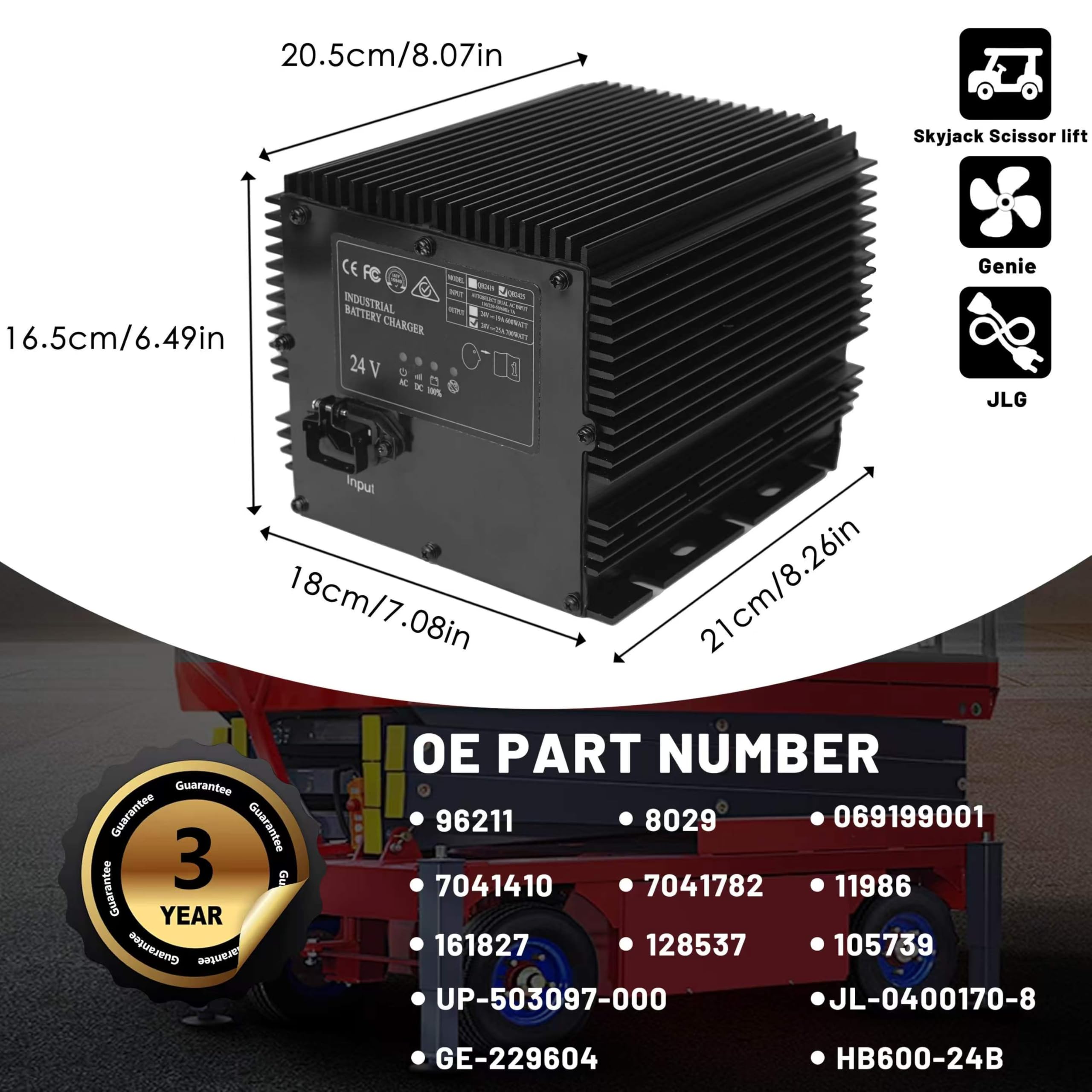 DUKVI HB600-24B side ports enable quick connections for fast setup