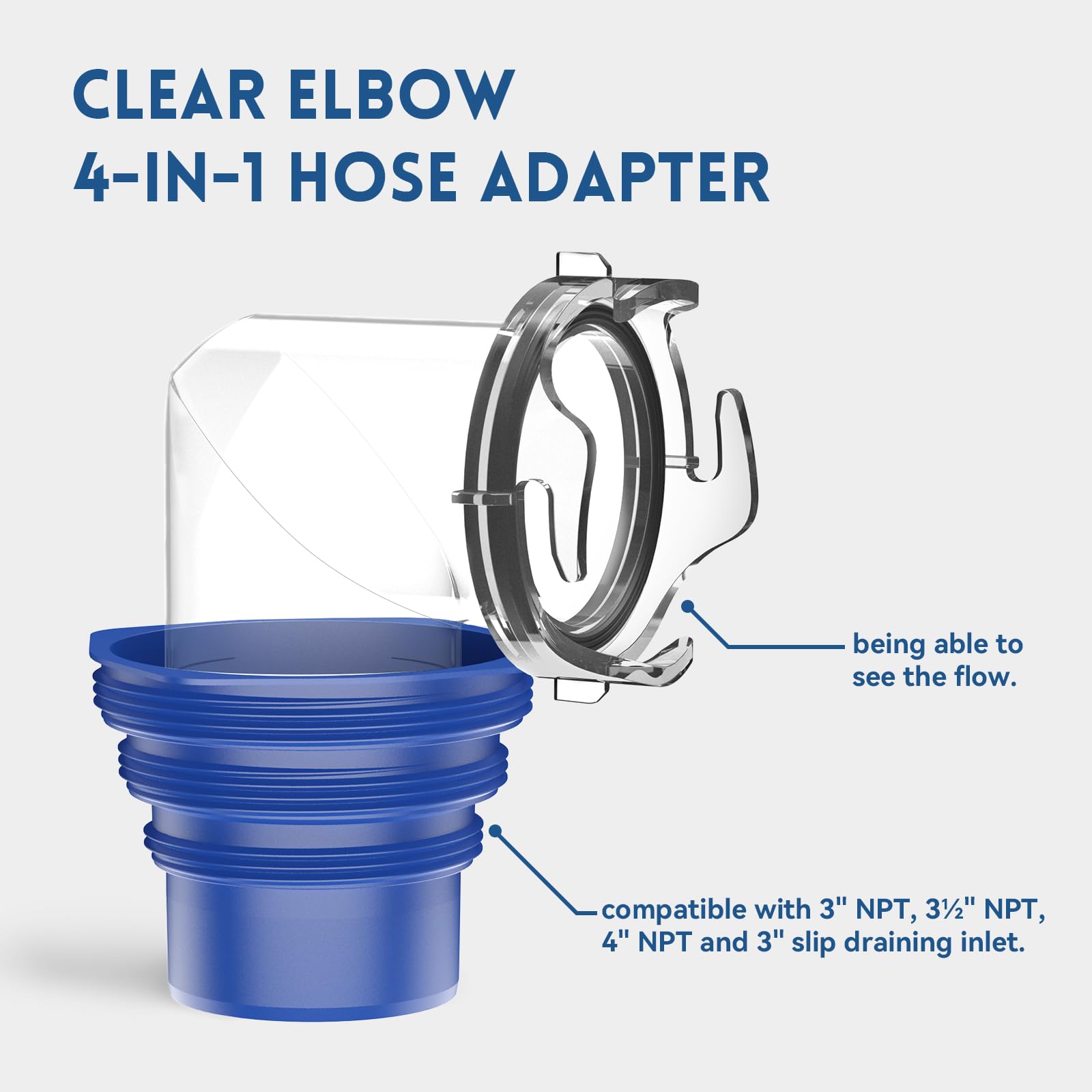 DUMPMAN durable TPE vinyl hose resists punctures